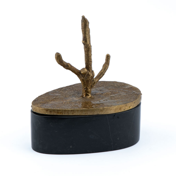 BOITE MARBRE NOIR LARME – Image 2